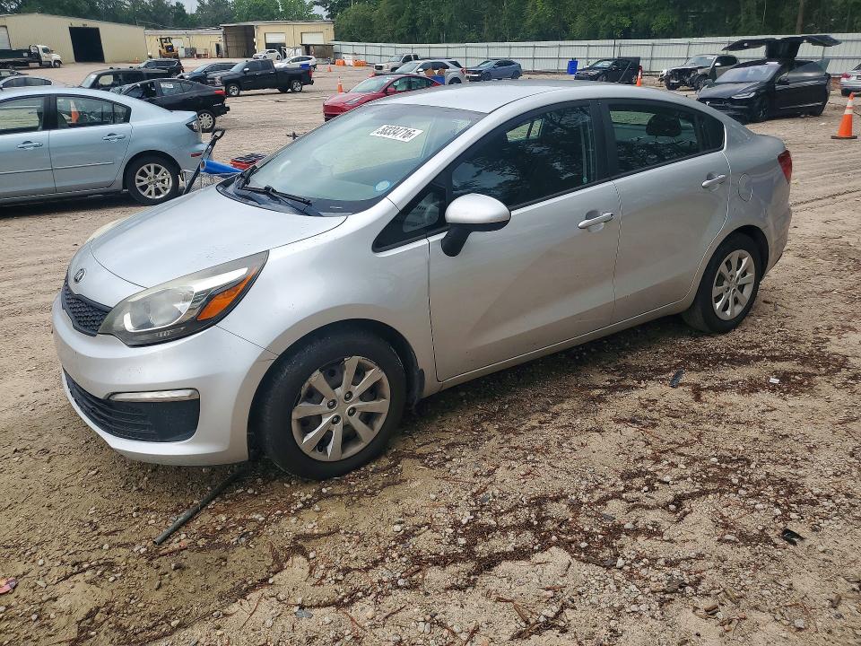 2017 Kia Rio VIN KNADM4A37H6011802 COPART salvage auction — MINOR DENT/SCRATCHES, Nc - Dealer Only Clean Title, sold $1,150 on 2026-07-06 (photo 1)