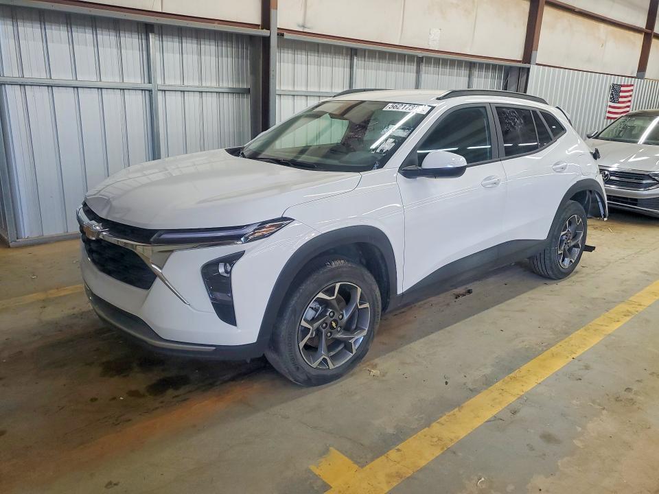 2025 Chevrolet Trax VIN KL77LHEP2SC235265 COPART salvage auction — FRAME DAMAGE, Fl - Dlr Only Cert Of Destruction, sold $7,800 on 2026-07-22 (photo 1)