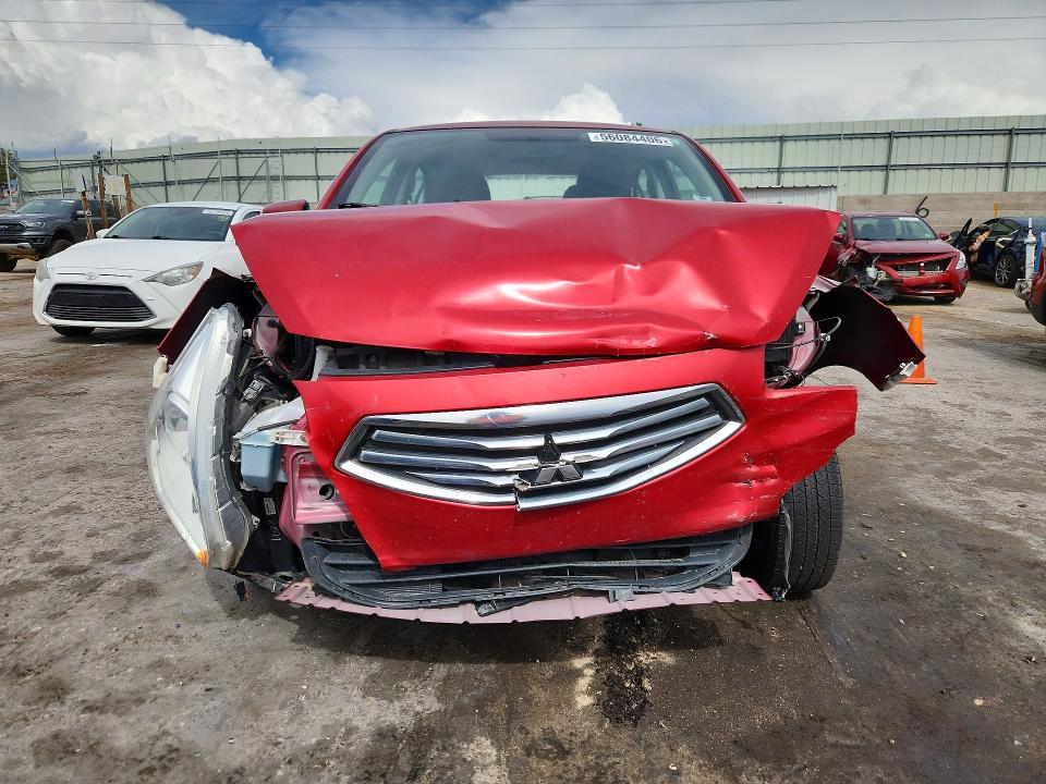 2018 Mitsubishi Mirage VIN ML32F3FJ8JHF12512 COPART salvage auction — REAR END, Nm - Non-Repairable Vehicle Cert, sold $175 on 2026-07-27 (photo 5)
