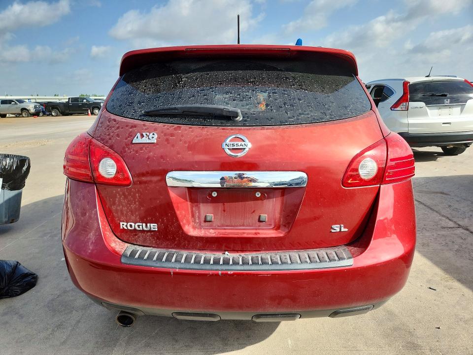 2013 Nissan Rogue VIN JN8AS5MT7DW001928 COPART salvage auction — FRONT END, Tx - Salvage Vehicle Title, sold $325 on 2026-07-13 (photo 6)
