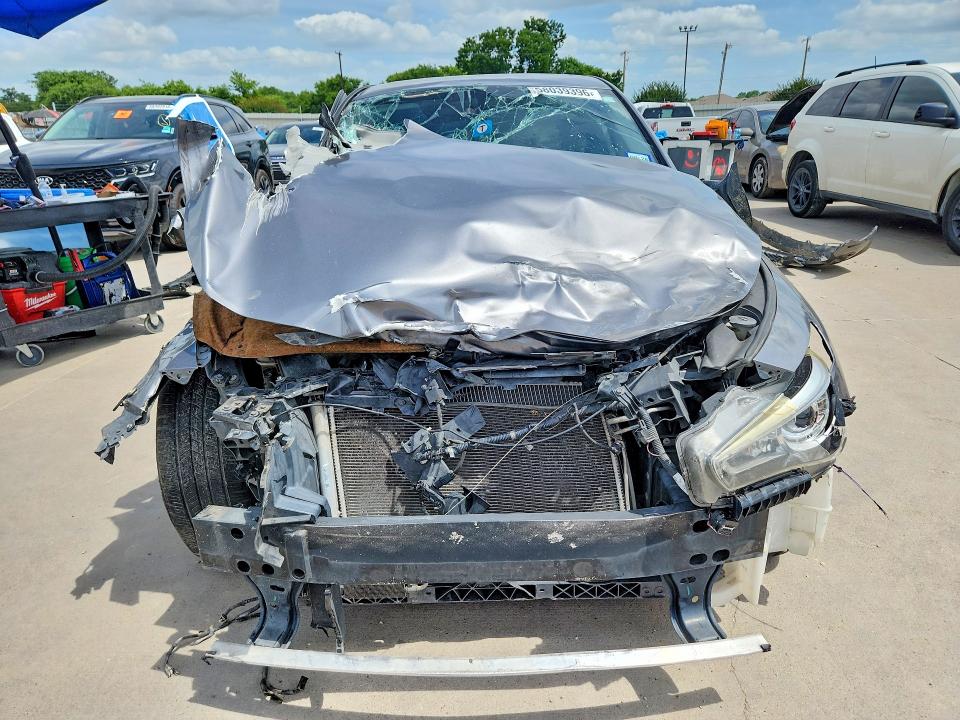 2015 Infiniti VIN JN1BV7AP1FM344214 COPART salvage auction — FRONT END, TX - SALVAGE VEHICLE TITLE, sold $575 on 2026-07-27 (photo 5)