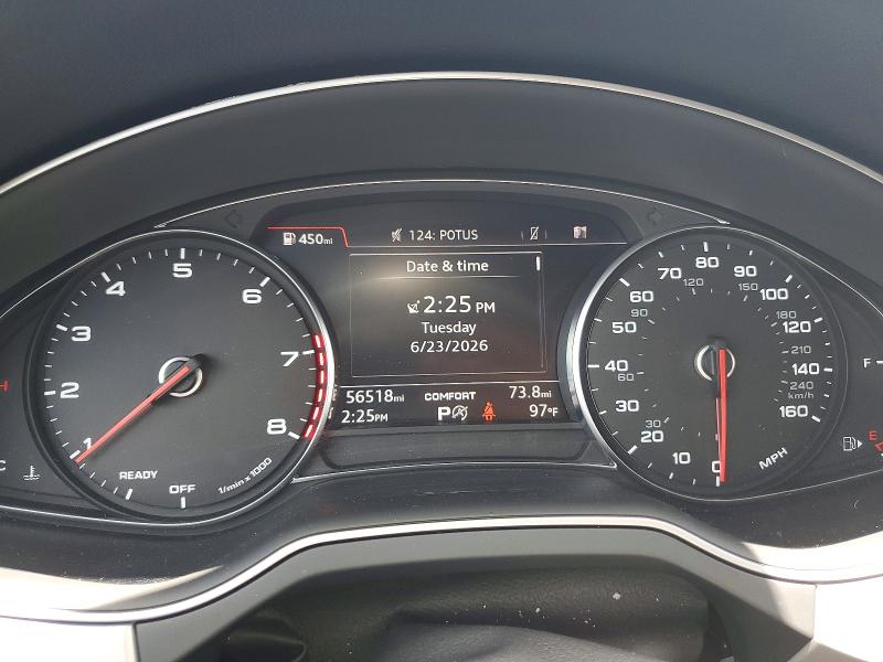 2019 Audi VIN WA1AHAF72KD041856 COPART salvage auction — FRONT END, Tx - Salvage Vehicle Title, sold $11,900 on 2026-07-02 (photo 9)