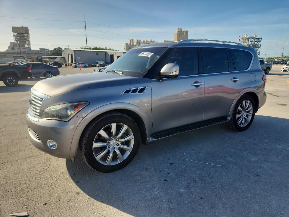 2011 Infiniti Qx56 VIN JN8AZ2NF7B9503627 COPART salvage auction — MINOR DENT/SCRATCHES, La - Certificate Of Title, sold $775 on 2026-07-08 (photo 1)