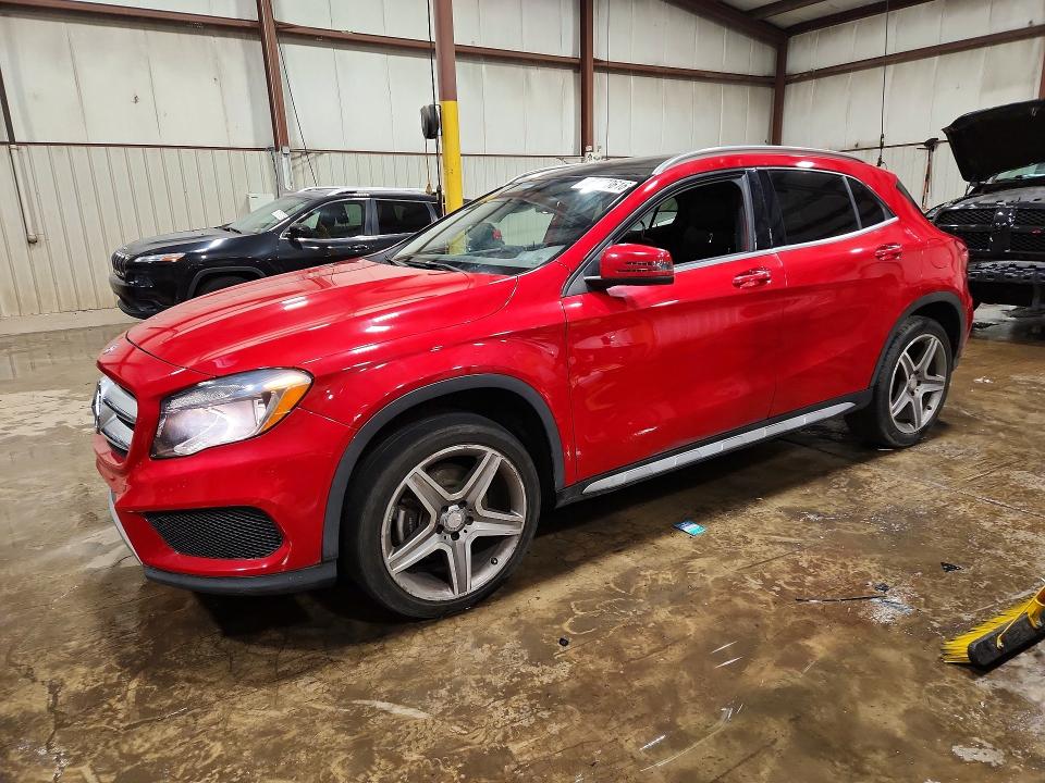 2016 Mercedes-benz VIN WDCTG4GB8GJ239222 COPART salvage auction — SIDE, Pa - Certificate Of Salvage, sold $5,400 on 2026-07-14 (photo 1)