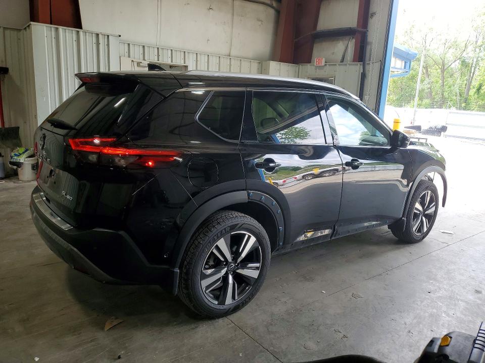 2023 Nissan Rogue VIN JN8BT3CB3PW490279 COPART salvage auction — FRONT END, Ny - Mv-907A Salvage Certificate, sold $5,800 on 2026-07-27 (photo 3)