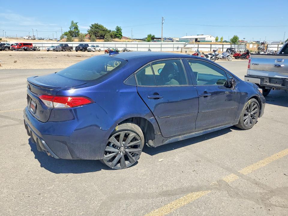 2026 Toyota Corolla VIN JTDP4MCE5T3526550 COPART salvage auction — REAR END, ID - CERTIFICATE OF TITLE, sold $10,300 on 2026-07-16 (photo 3)