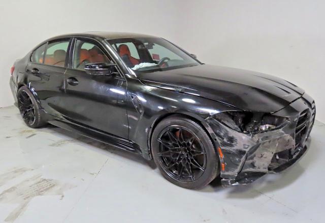 2021 BMW M3 VIN WBS33AY01MFK86175 COPART salvage auction — ALL OVER, Tx - Dis/Dlr/Exp Only Clean Title (P), sold $27,250 on 2026-07-30 (photo 1)