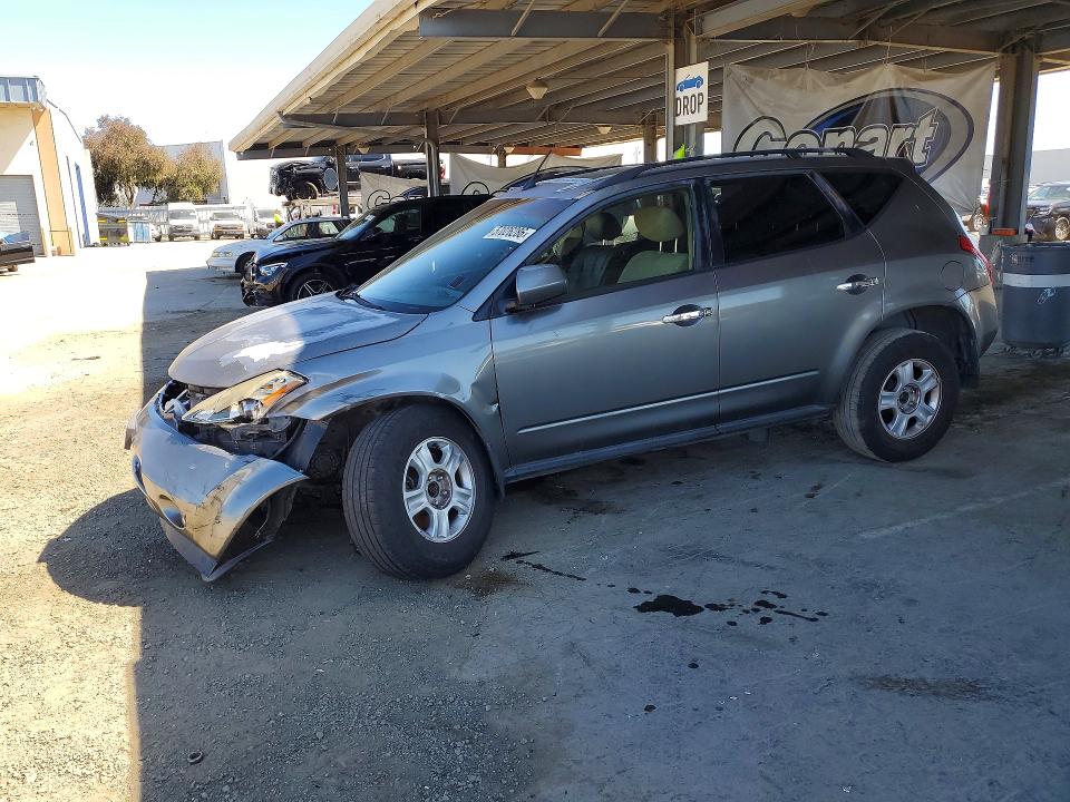 2005 Nissan Murano VIN JN8AZ08W05W411085 — COPART salvage auction photo