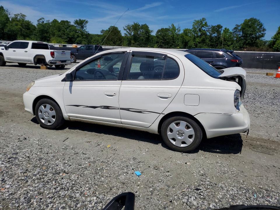 2003 Toyota Echo VIN JTDBT123130300079 COPART salvage auction — REAR END, Sc - Cert Of Title-Salvage, sold $700 on 2026-07-27 (photo 2)