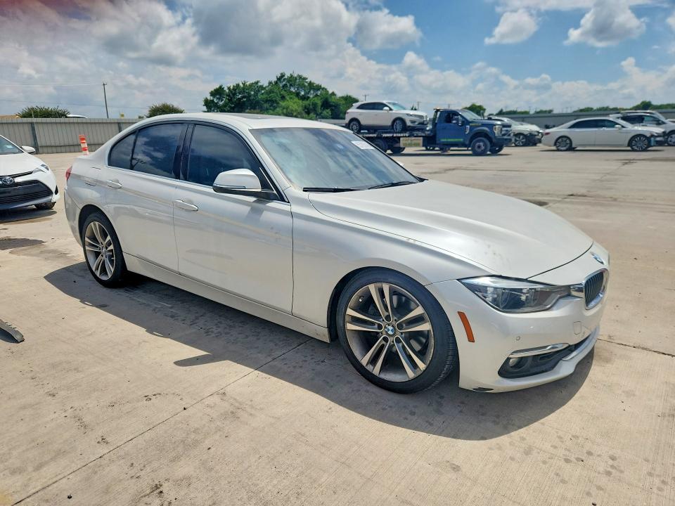 2016 BMW 3er VIN WBA8E5C56GK388355 COPART salvage auction — FRONT END, Tx - Salvage Vehicle Title, sold $3,900 on 2026-07-02 (photo 4)