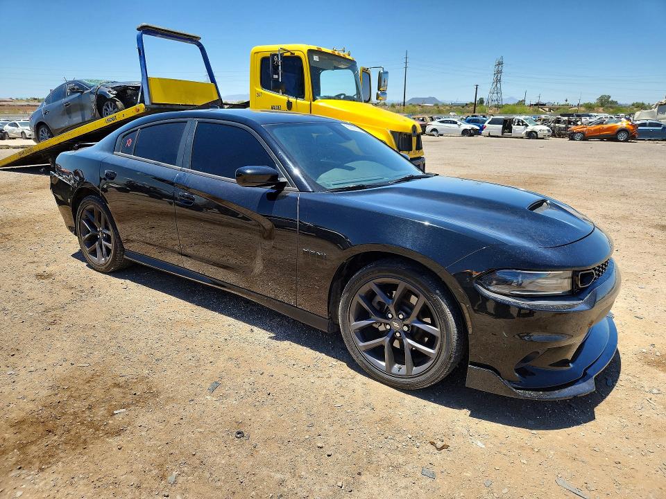 2021 Dodge Charger VIN 2C3CDXCT0MH616450 COPART salvage auction — REAR END, Az - Cert Of Title - Salvage, sold $8,200 on 2026-08-28 (photo 4)