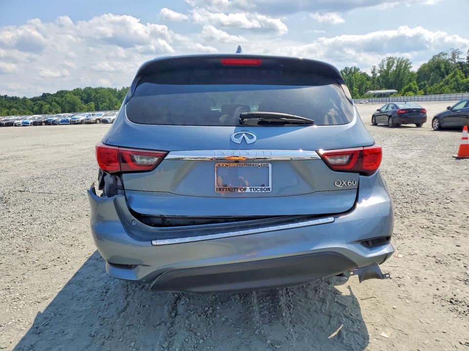 2018 Infiniti VIN 5N1DL0MN2JC521005 COPART salvage auction — FRONT END, Mt - Certificate Of Title, sold $1,550 on 2026-07-29 (photo 6)