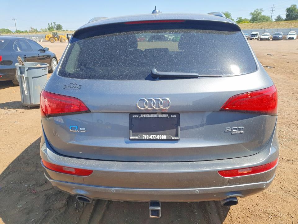 2014 Audi Q5 VIN WA1LFAFP9EA081694 COPART salvage auction — MECHANICAL, Co - Dis/Dlr/Exp Only Clean Title (P), sold $1,300 on 2026-07-13 (photo 6)