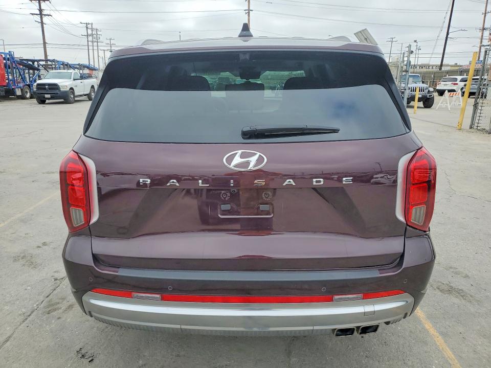2024 Hyundai Palisade VIN KM8R74GE4RU730118 COPART salvage auction — FRONT END, AZ - DIS/DLR/EXP ONLY SALVAGE TITLE (P), sold $10,900 on 2026-07-20 (photo 6)