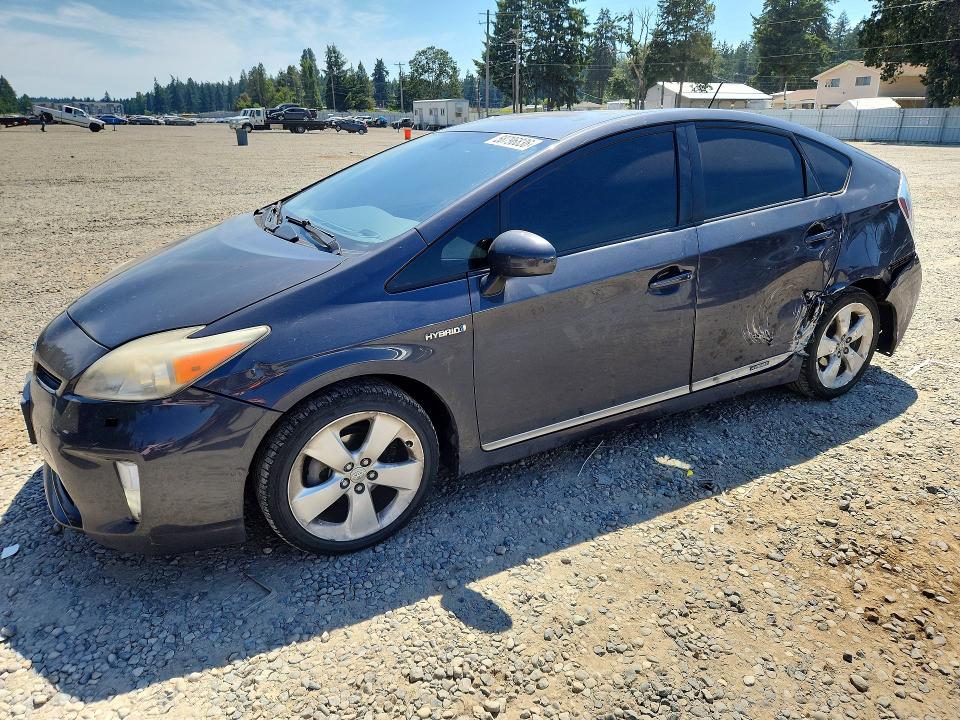 2012 Toyota Prius VIN JTDKN3DU9C5476439 COPART salvage auction — SIDE, Wa - Bill Of Sale, sold $2,500 on 2026-07-02 (photo 1)