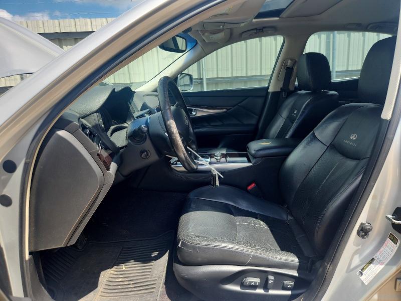 2012 Infiniti M VIN JN1BY1AP4CM334101 COPART salvage auction — HAIL, Mt - Certificate Of Title, sold $1,250 on 2026-07-02 (photo 7)