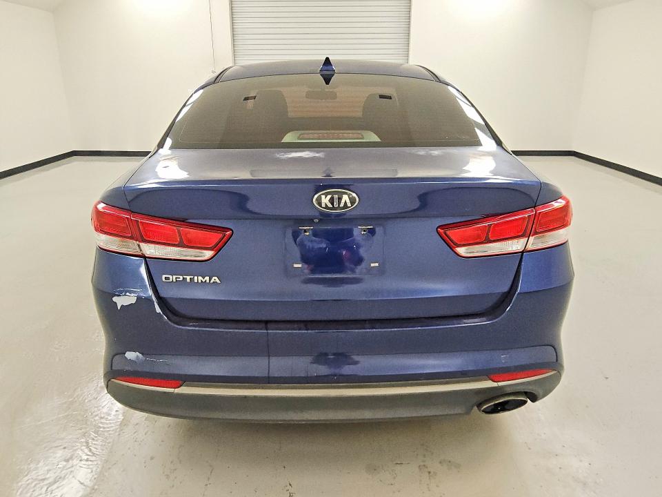 2016 Kia Optima VIN 5XXGT4L3XGG076837 COPART salvage auction — MECHANICAL, Tx - Certificate Of Title, sold $925 on 2026-07-09 (photo 6)