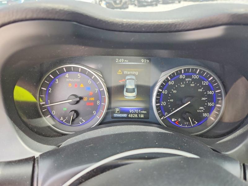 2014 Infiniti Q50 VIN JN1BV7AR3EM693715 COPART salvage auction — FRONT END, Ga - Cert Of Title-Salvage, sold $275 on 2026-07-21 (photo 9)