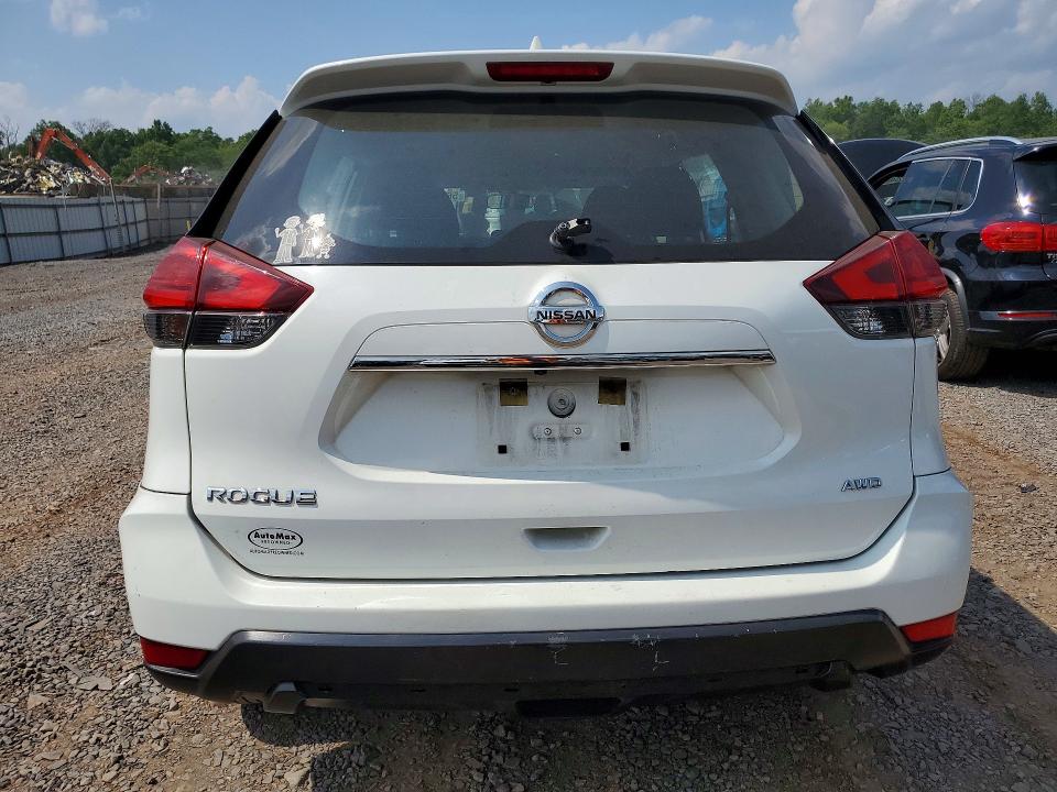2017 Nissan Rogue VIN KNMAT2MV5HP510263 COPART salvage auction — FRONT END, Nj - Cert Of Title-Salvage, sold $375 on 2026-07-28 (photo 6)