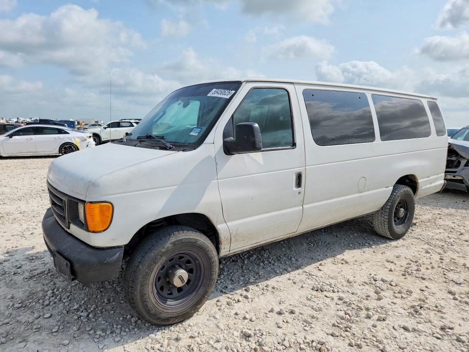 2006 Ford Econoline VIN 1FBSS31L16HA04845 COPART salvage auction — REAR END, Tx - Salvage Vehicle Title, sold $500 on 2026-07-02 (photo 1)