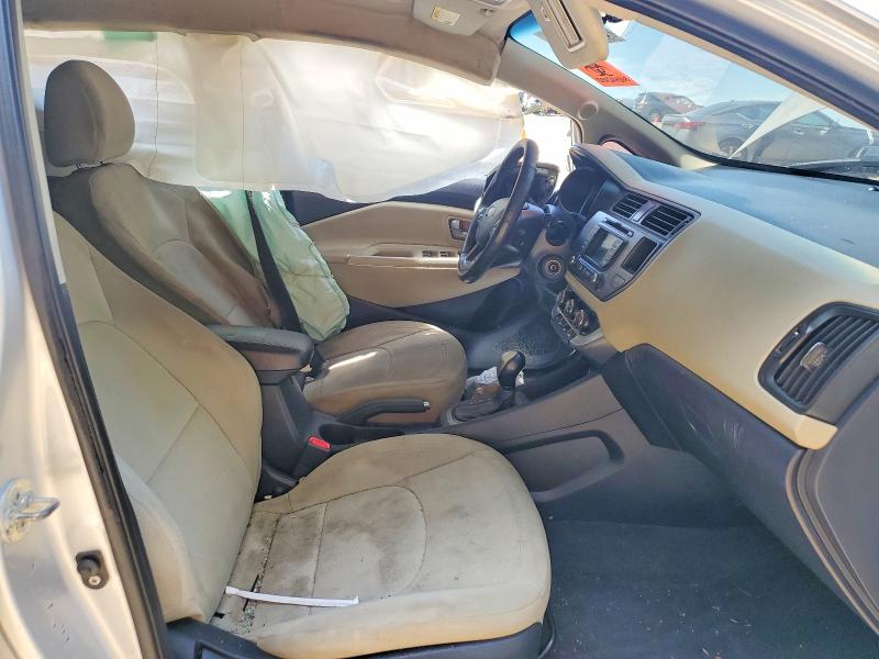 2013 Kia Rio VIN KNADN4A39D6305435 COPART salvage auction — SIDE, GA - CERT OF TITLE-SALVAGE, sold $275 on 2026-07-10 (photo 7)