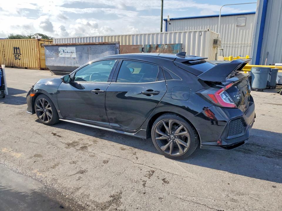 2018 Honda Civic VIN SHHFK7H4XJU204312 COPART salvage auction — FRONT END, Fl - Cert Of Title Slvg Rebuildable, sold $6,700 on 2026-07-09 (photo 2)