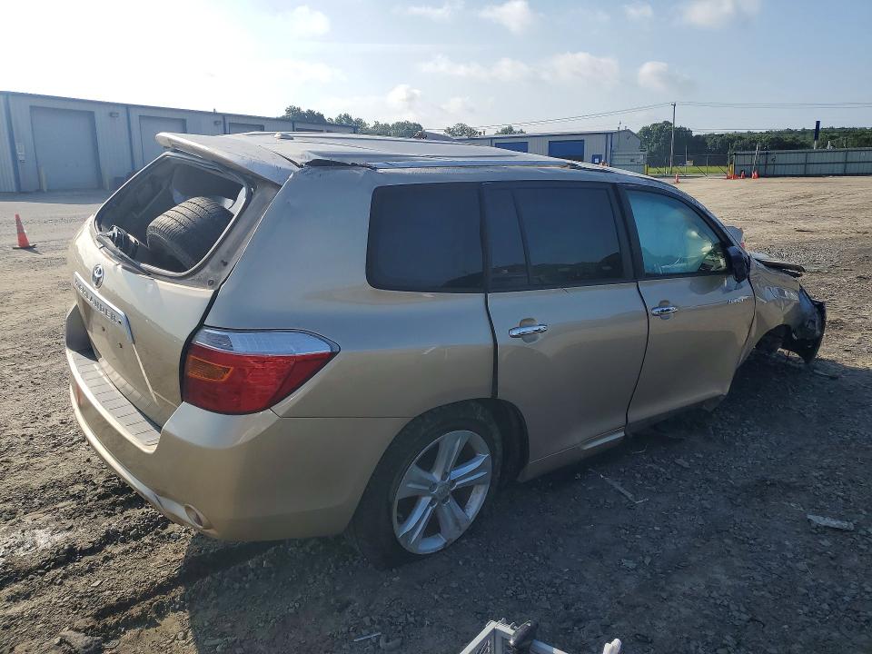 2010 Toyota Highlander VIN 5TDYK3EHXAS002110 COPART salvage auction — ALL OVER, AR - CERT OF TITLE-SALVAGE, sold $1,300 on 2026-07-13 (photo 3)