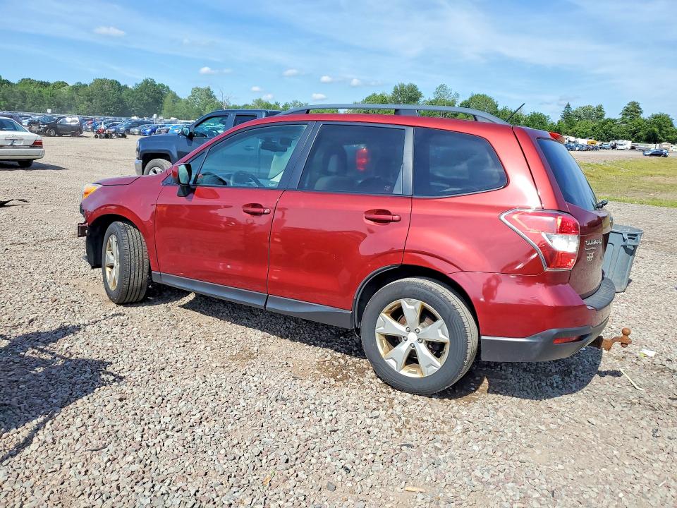 2015 Subaru Forester VIN JF2SJADC0FH573377 COPART salvage auction — FRONT END, Ny - Mv-907A Salvage Certificate, sold $450 on 2026-07-15 (photo 2)