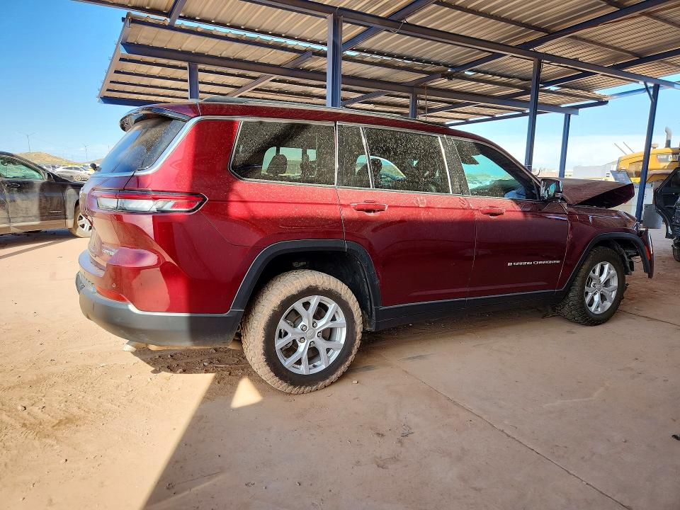 2023 Jeep Cherokee VIN 1C4RJKBG2P8753826 COPART salvage auction — FRONT END, Az - Cert Of Title - Salvage, sold $4,350 on 2026-07-30 (photo 3)