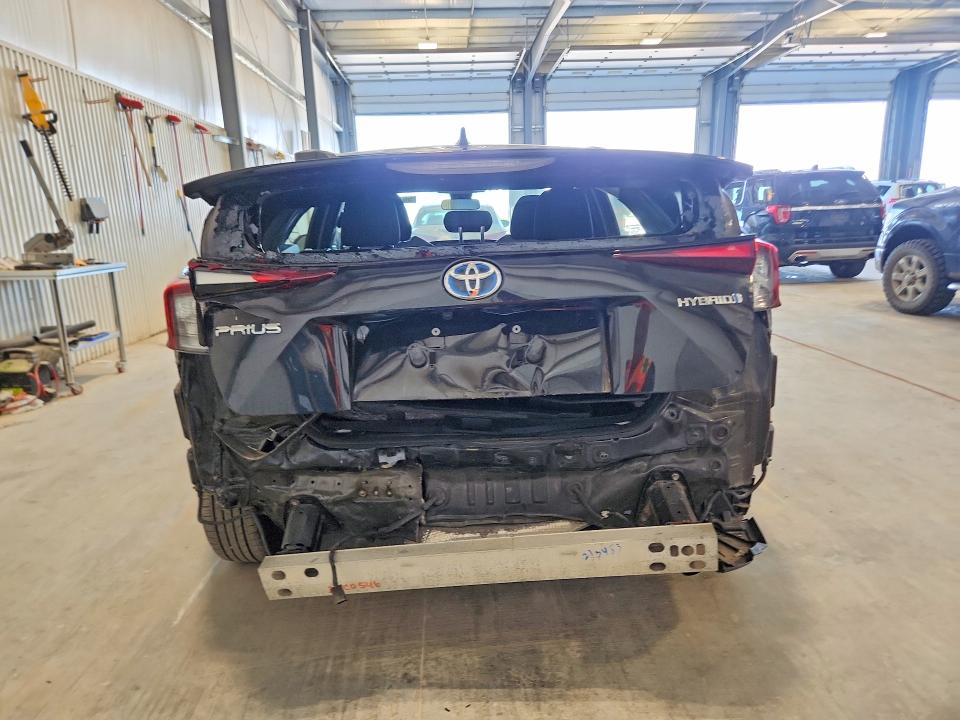 2019 Toyota Prius VIN JTDL9RFU5K3006752 COPART salvage auction — REAR END, Ne - Cert Of Title-Salvage, sold $2,950 on 2026-07-07 (photo 6)