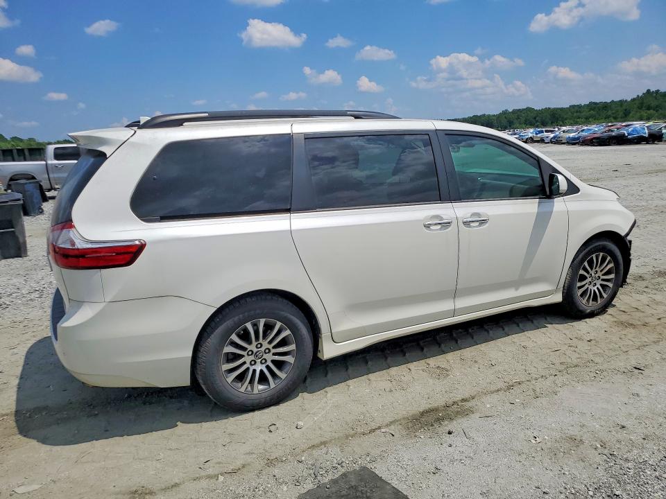 2019 Toyota Sienna VIN 5TDYZ3DC6KS967033 COPART salvage auction — FRONT END, Sc - Cert Of Title-Salvage, sold $4,600 on 2026-07-29 (photo 3)