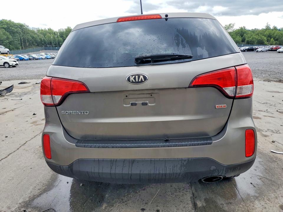 2014 Kia VIN 5XYKT3A69EG494218 COPART salvage auction — FRONT END, Pa - Certificate Of Salvage, sold $625 on 2026-07-08 (photo 6)
