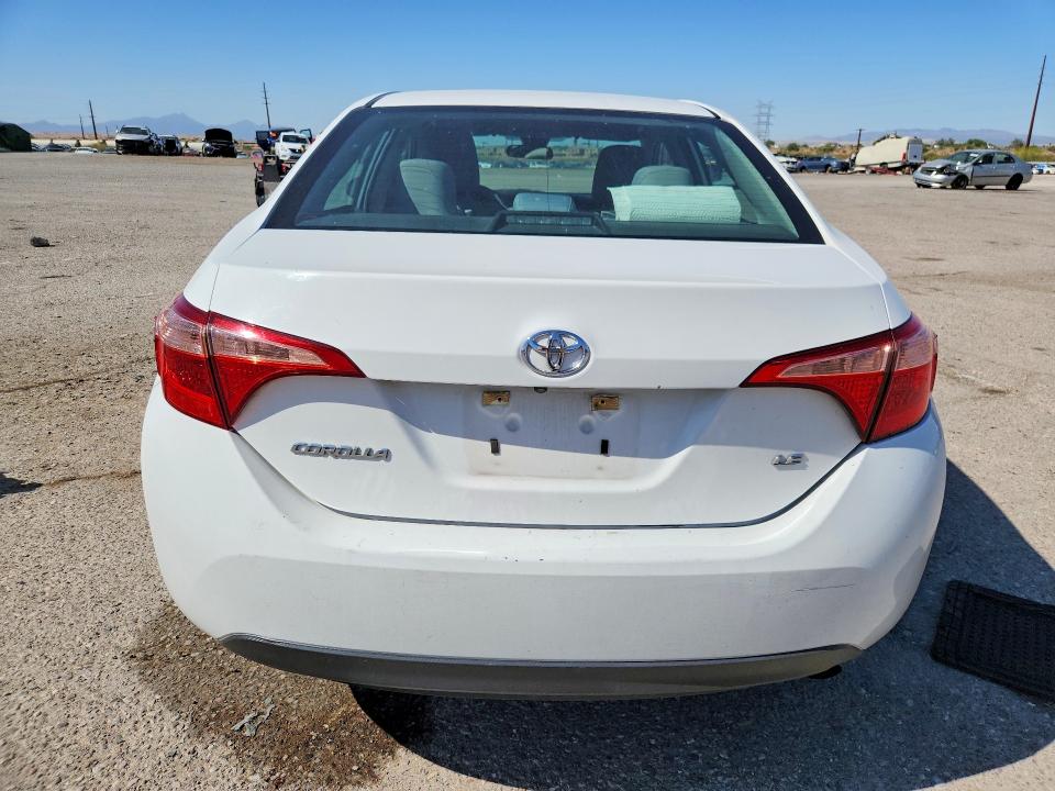 2018 Toyota Corolla VIN 5YFBURHE4JP828271 COPART salvage auction — FRONT END, Az - Cert Of Title - Salvage, sold $3,550 on 2026-07-10 (photo 6)