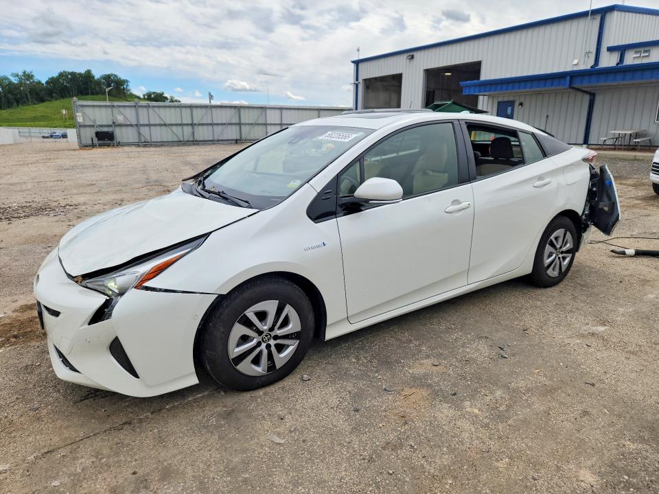 2017 Toyota Prius VIN JTDKARFU2H3042782 COPART salvage auction — FRONT END, WI - CERTIFICATE OF TITLE, sold $625 on 2026-07-28 (photo 1)