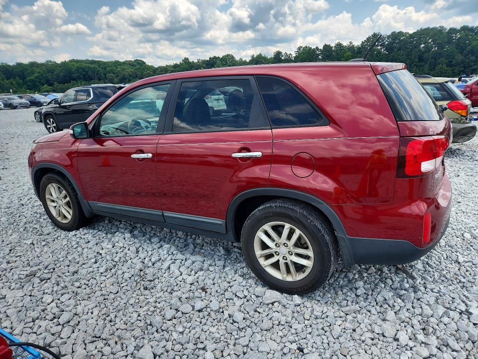 2014 Kia Sorento VIN 5XYKT3A67EG534313 COPART salvage auction — SIDE, GA - CERT OF TITLE-SALVAGE, sold $350 on 2026-07-30 (photo 2)