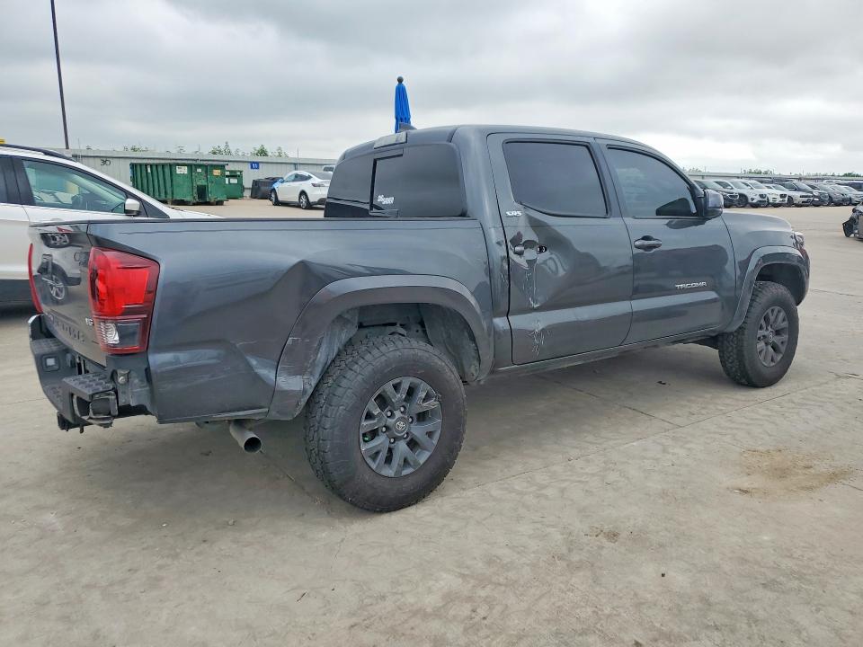 2023 Toyota Tacoma VIN 3TMAZ5CN1PM200858 COPART salvage auction — ROLLOVER, Tx - Salvage Vehicle Title, sold $9,400 on 2026-08-24 (photo 3)