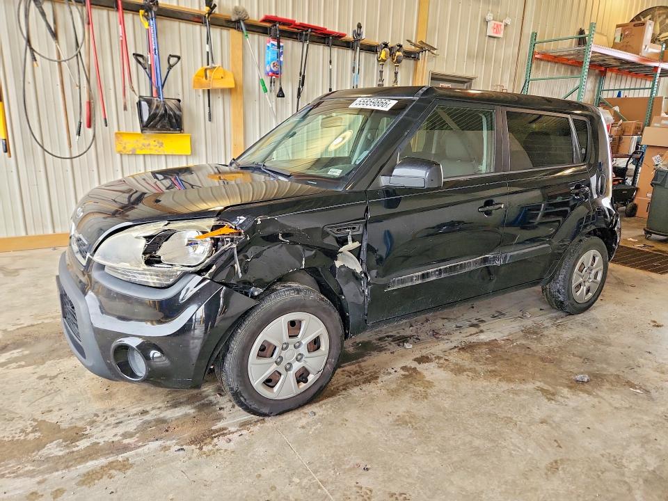 2012 Kia Soul VIN KNDJT2A53C7408635 COPART salvage auction — FRONT END, Mo - Salvage Certificate Of Title, sold $325 on 2026-07-28 (photo 1)