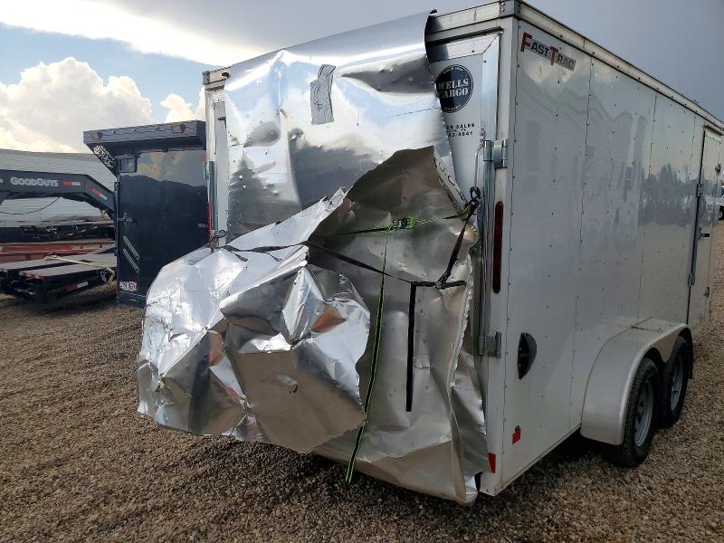 2021 Wells Cargo VIN 7KC1E1629MT000585 COPART salvage auction — WATER/FLOOD, TX - SALVAGE TITLE-FLOOD DAMAGE, sold $150 on 2026-07-30 (photo 9)