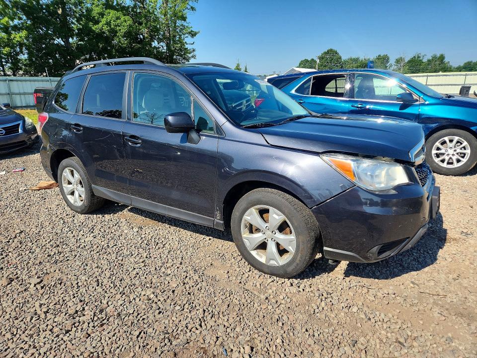 2015 Subaru Forester VIN JF2SJADC0FH412737 COPART salvage auction — FRONT END, Ny - Mv-907A Salvage Certificate, sold $750 on 2026-07-13 (photo 4)