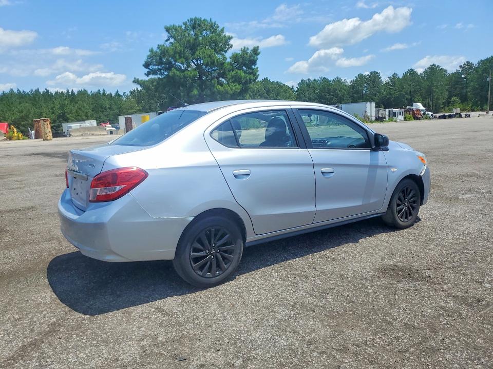2020 Mitsubishi Mirage VIN ML32F4FJ1LHF01179 COPART salvage auction — FRONT END, NC - CERTIFICATE OF TITLE, sold $1,550 on 2026-07-24 (photo 3)