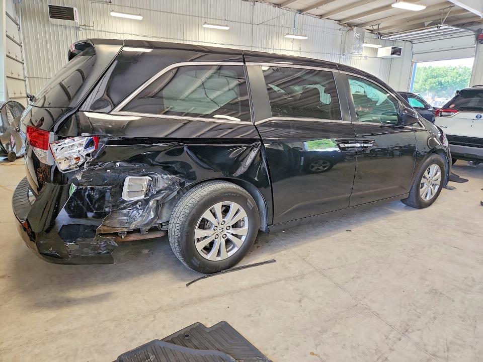 2016 Honda Odyssey VIN 5FNRL5H67GB118580 COPART salvage auction — SIDE, Mn - Cert Of Title-Salvage, sold $1,950 on 2026-07-02 (photo 3)