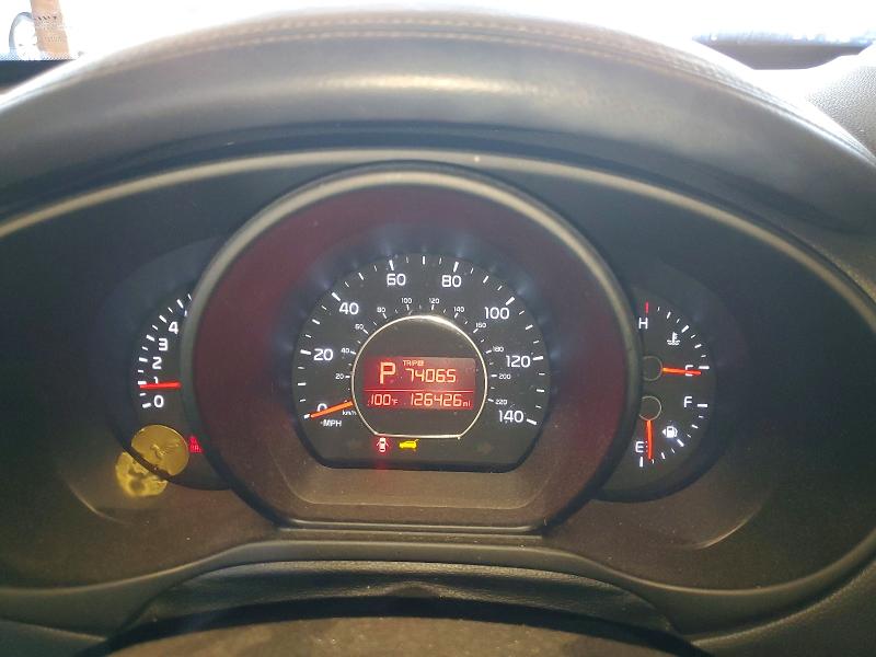 2014 Kia VIN KNDJX3A50E7043893 COPART salvage auction — FRONT END, Az - Cert Of Title - Salvage, sold $1,200 on 2026-07-06 (photo 9)