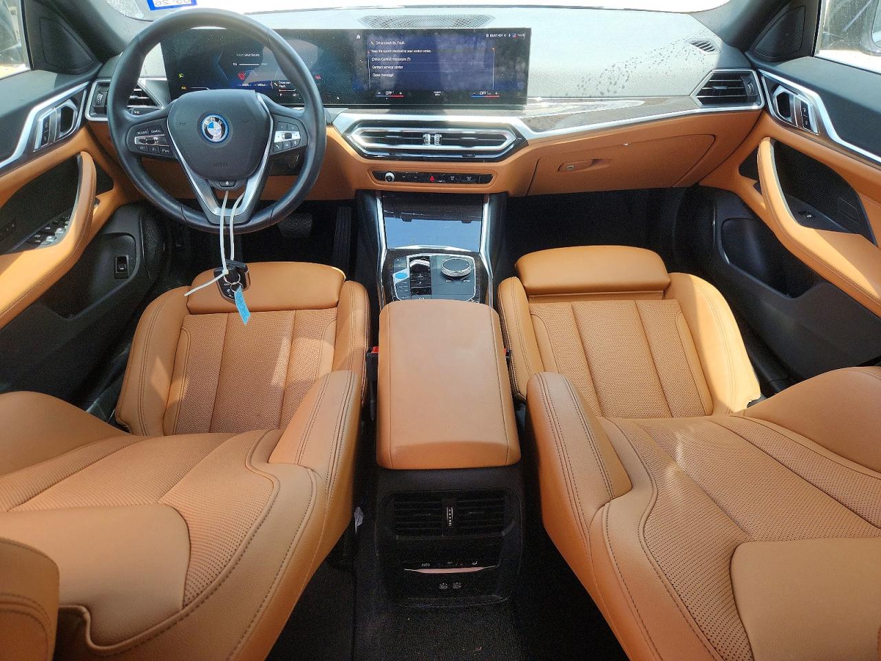 2023 BMW i4 VIN WBY73AW03PFP73392 COPART salvage auction — Front End, Sv - Salvage Title, sold $9,800 on 2026-07-10 (photo 8)
