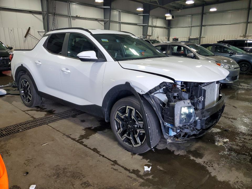2025 Hyundai Santa cruz VIN 5NTJEDDFXSH146196 COPART salvage auction — FRONT END, Mn - Cert Of Title-Salvage, sold $6,300 on 2026-07-28 (photo 4)