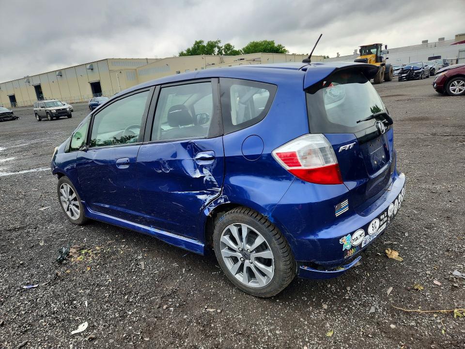 2013 Honda Fit VIN JHMGE8H51DC062461 COPART salvage auction — FRONT END, CT - CERT OF TITLE-SALVAGE, sold $475 on 2026-07-24 (photo 2)