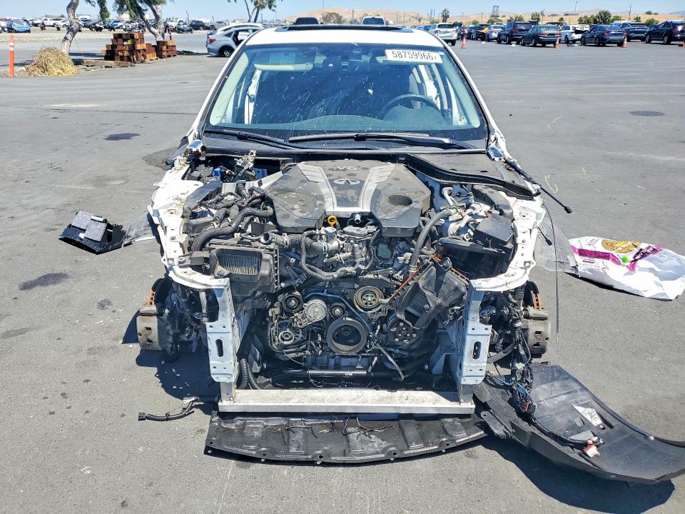 2018 Infiniti Q50 VIN JN1EV7AP9JM356181 COPART salvage auction — VANDALISM, Salvage Title, sold $275 on 2026-07-15 (photo 5)