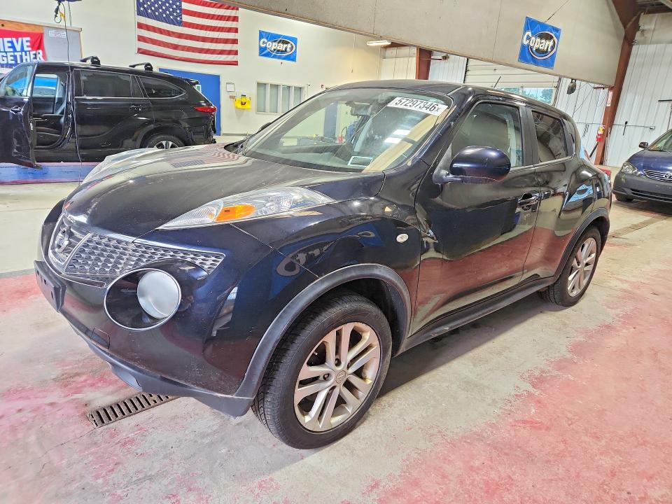 2012 Nissan Juke VIN JN8AF5MVXCT111166 COPART salvage auction — MECHANICAL, NY - CERT OF TITLE W/UNSATISFD LIEN, sold $375 on 2026-07-27 (photo 1)