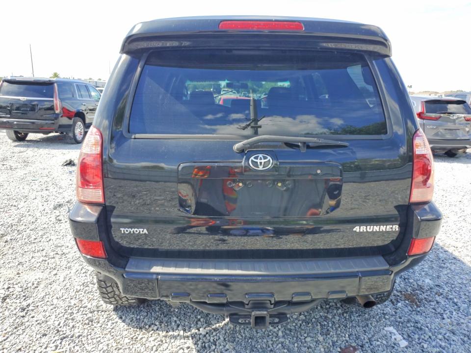 2005 Toyota 4runner VIN JTEBT14R858025246 COPART salvage auction — UNDERCARRIAGE, FL - CERT OF TITLE SLVG REBUILDABLE, sold $15 on 2026-07-21 (photo 6)