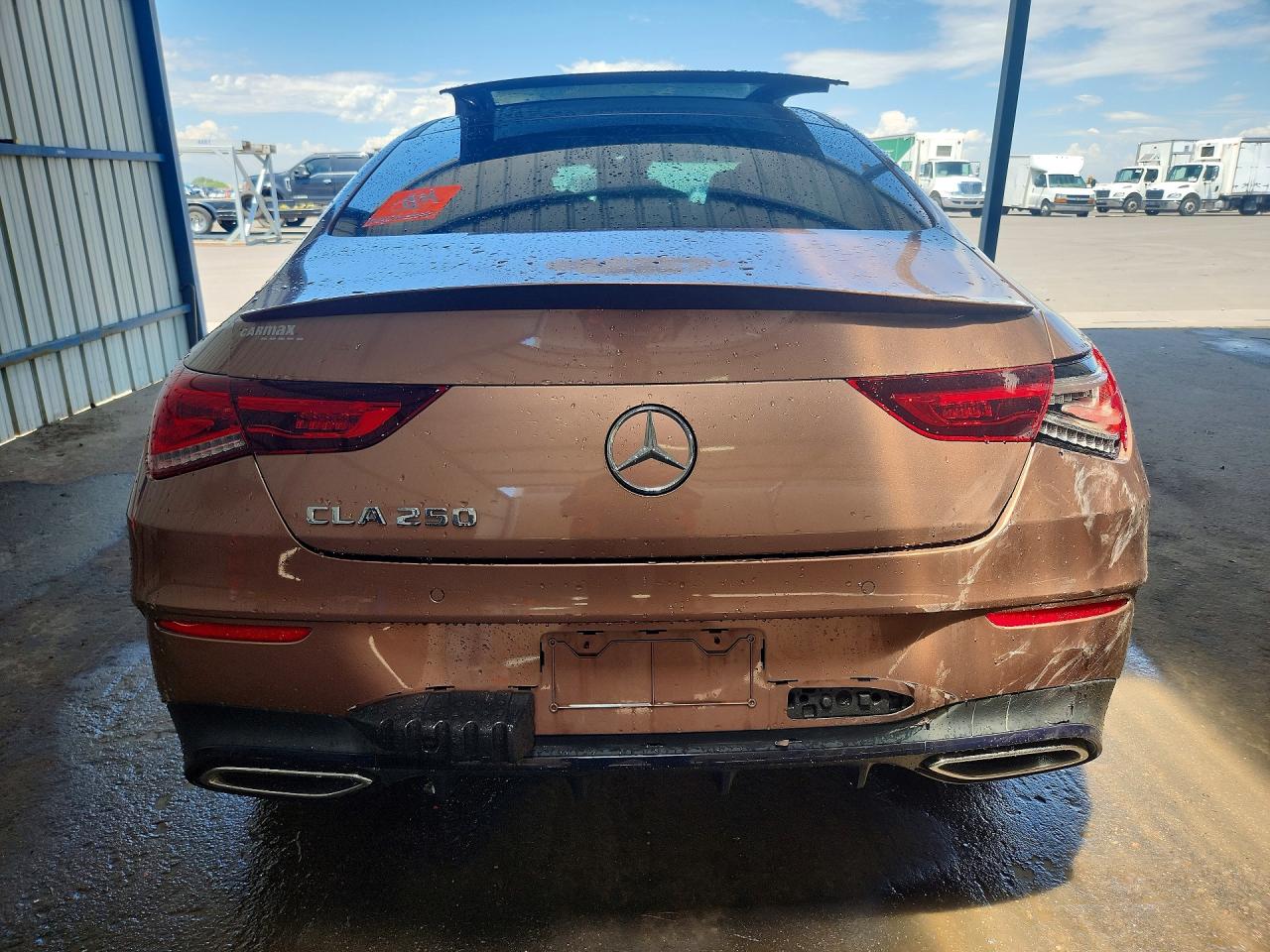 2022 Mercedes-Benz CLA-Class VIN W1K5J4GB0NN267012 COPART salvage auction — Front End, CO - CERTIFICATE OF TITLE, sold $2,050 on 2026-07-09 (photo 6)