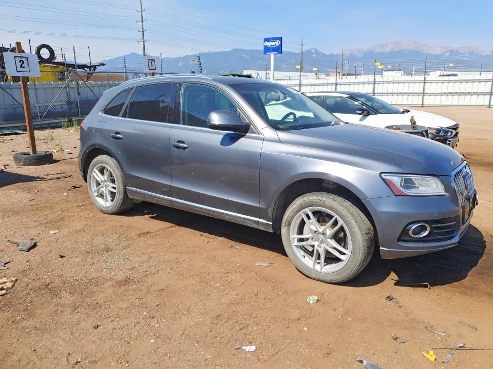 2014 Audi Q5 VIN WA1LFAFP9EA081694 COPART salvage auction — MECHANICAL, Co - Dis/Dlr/Exp Only Clean Title (P), sold $1,300 on 2026-07-13 (photo 4)